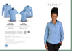 Picture of Donna Blouse Short Sleeve - Stripe 5