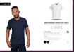 Picture of 160G Heavyweight Lifestyle V-Neck T-Shirt