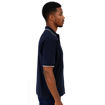 Picture of Pencil Stripe Golfer - Navy/white