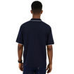 Picture of Pencil Stripe Golfer - Navy/white